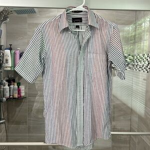 Short sleeve button up size 14 1/2